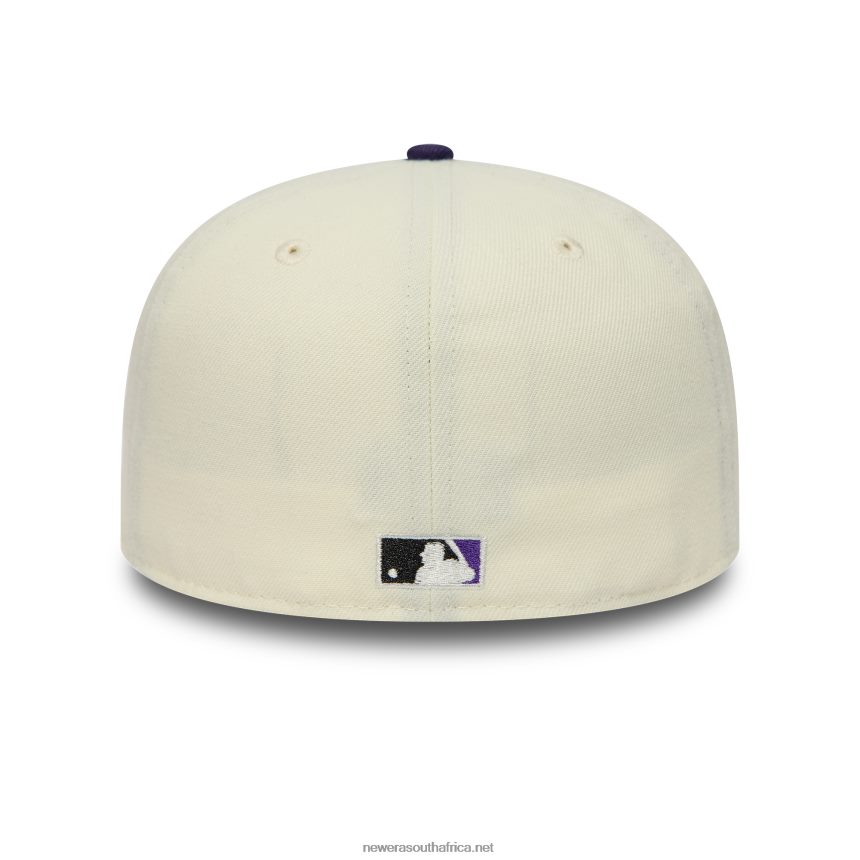 Colorado Rockies Chrome and Purple Pack 59FIFTY Fitted Cap New Era TRBRBN127