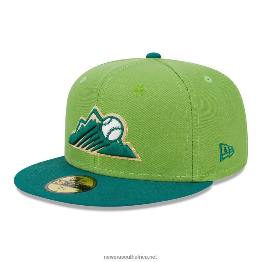Colorado Rockies Lucky Streak Green 59FIFTY Fitted Cap New Era TRBRBN559