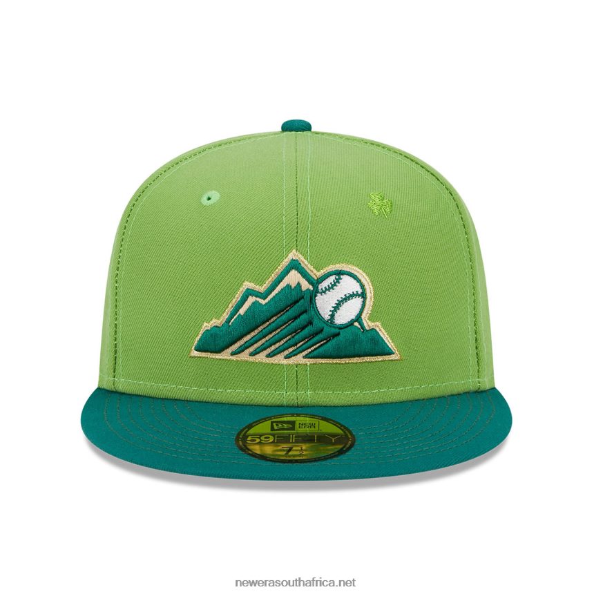 Colorado Rockies Lucky Streak Green 59FIFTY Fitted Cap New Era TRBRBN559