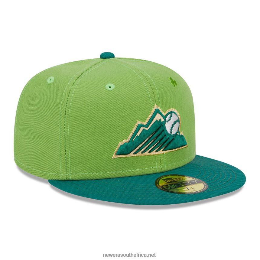 Colorado Rockies Lucky Streak Green 59FIFTY Fitted Cap New Era TRBRBN559