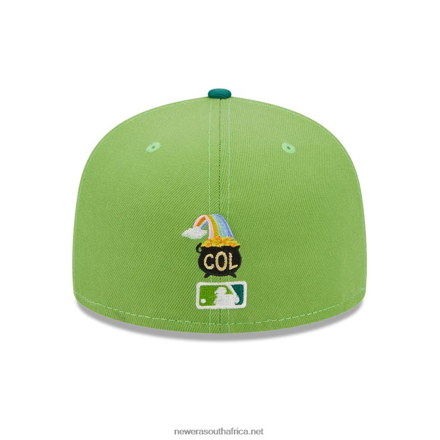 Colorado Rockies Lucky Streak Green 59FIFTY Fitted Cap New Era TRBRBN559