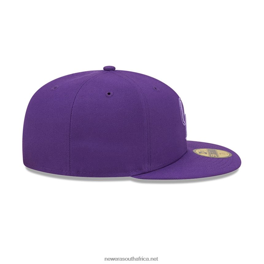 Colorado Rockies Monocamo Purple 59FIFTY Fitted Cap New Era TRBRBN1301