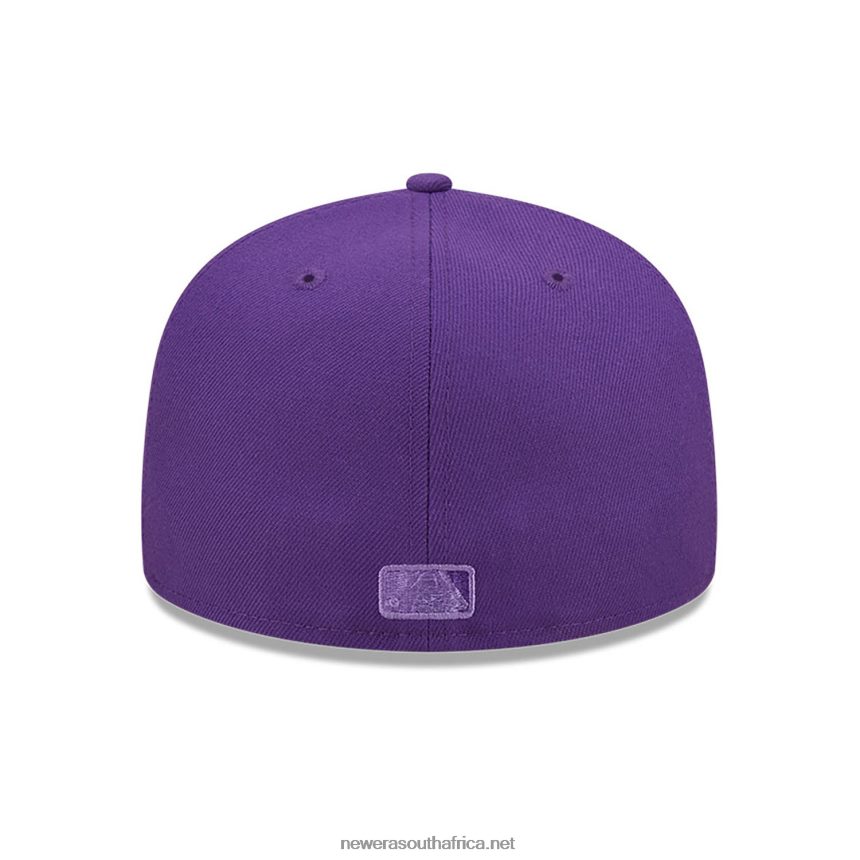 Colorado Rockies Monocamo Purple 59FIFTY Fitted Cap New Era TRBRBN1301
