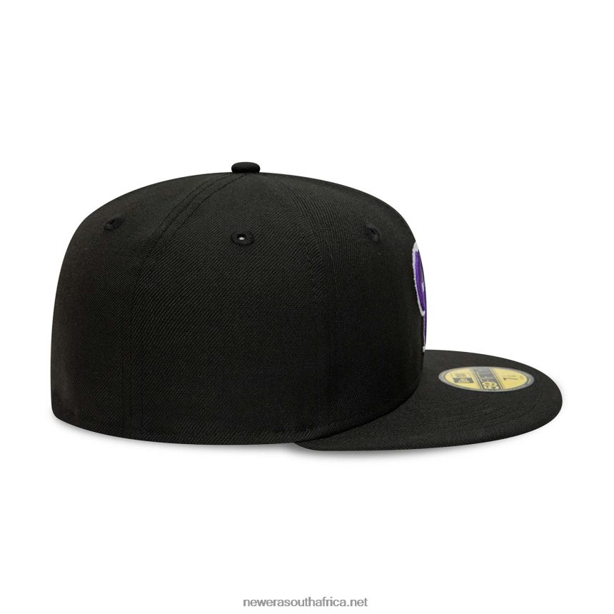 Colorado Rockies Premium Wool Black 59FIFTY Fitted Cap New Era TRBRBN21