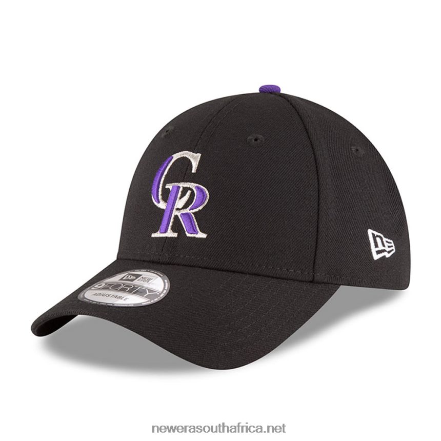 Colorado Rockies The League Black 9FORTY Cap New Era TRBRBN1626