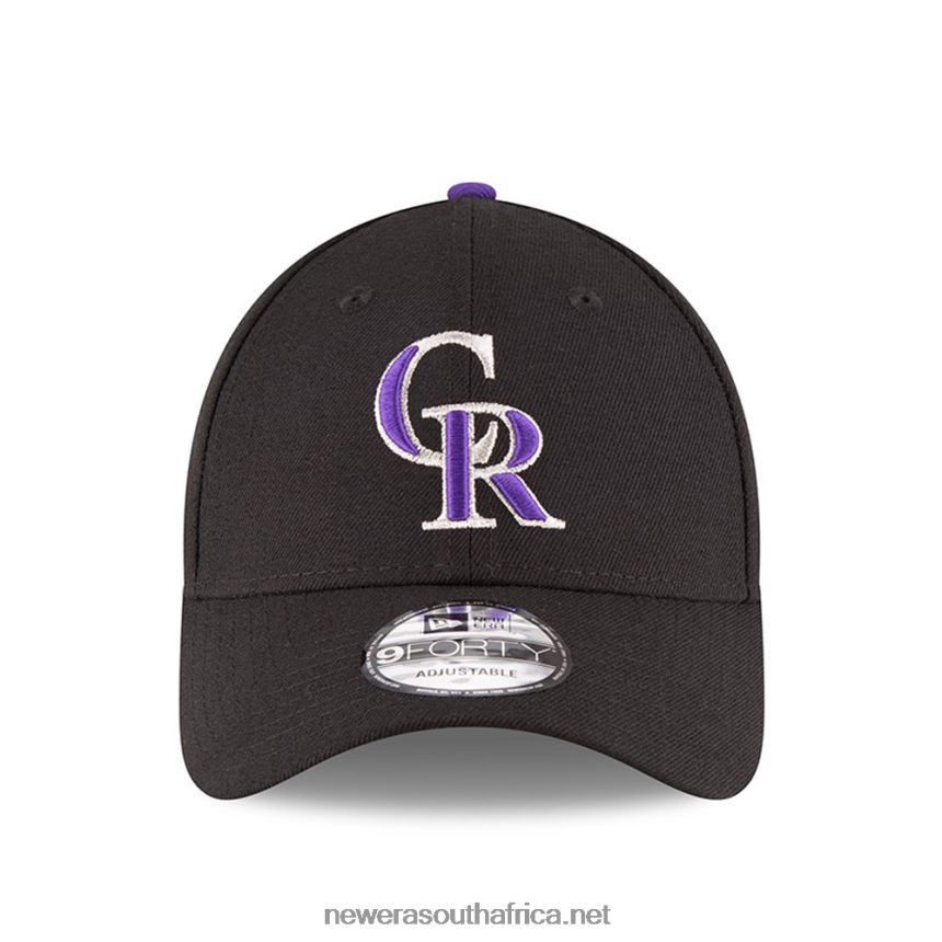 Colorado Rockies The League Black 9FORTY Cap New Era TRBRBN1626