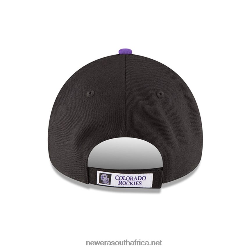 Colorado Rockies The League Black 9FORTY Cap New Era TRBRBN1626