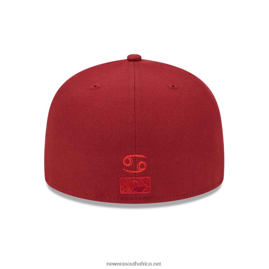 Colorado Rockies Zodiac Red 59FIFTY Fitted Cap New Era TRBRBN1040