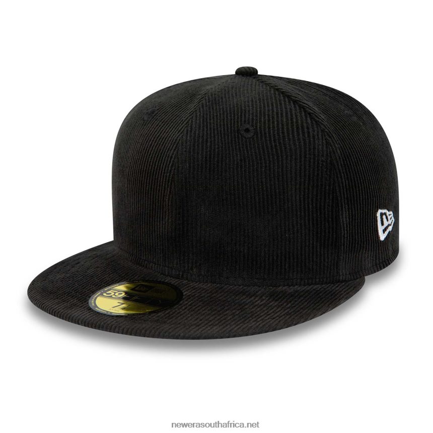 Cord Black 59FIFTY Fitted Cap New Era TRBRBN150