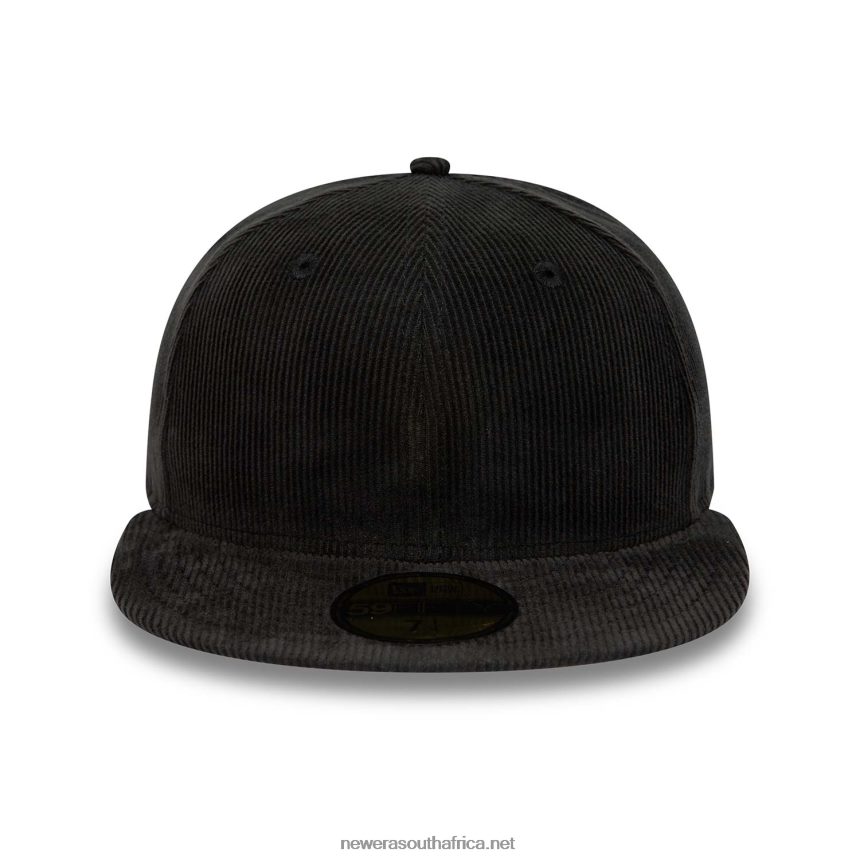 Cord Black 59FIFTY Fitted Cap New Era TRBRBN150