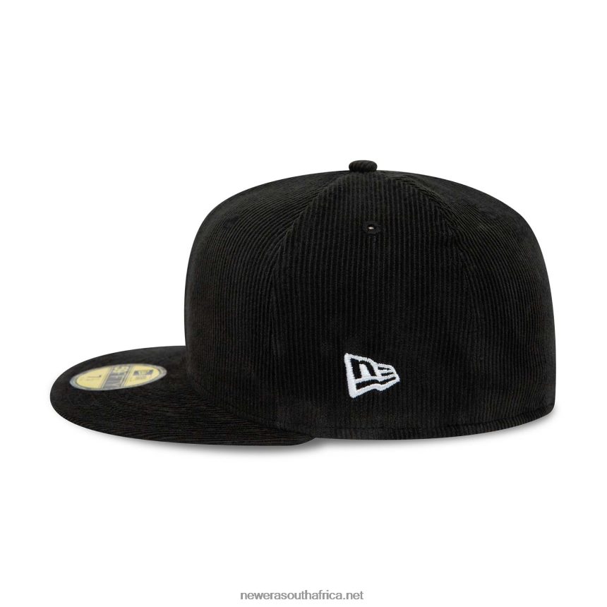 Cord Black 59FIFTY Fitted Cap New Era TRBRBN150