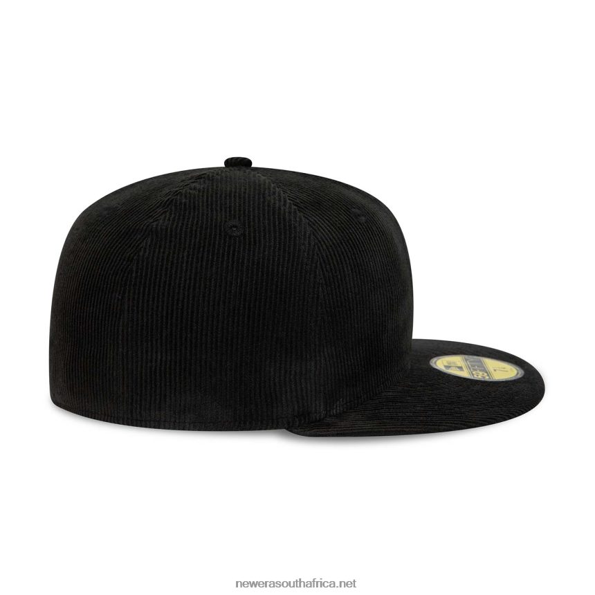 Cord Black 59FIFTY Fitted Cap New Era TRBRBN150