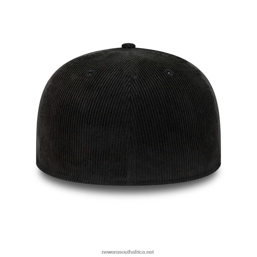 Cord Black 59FIFTY Fitted Cap New Era TRBRBN150