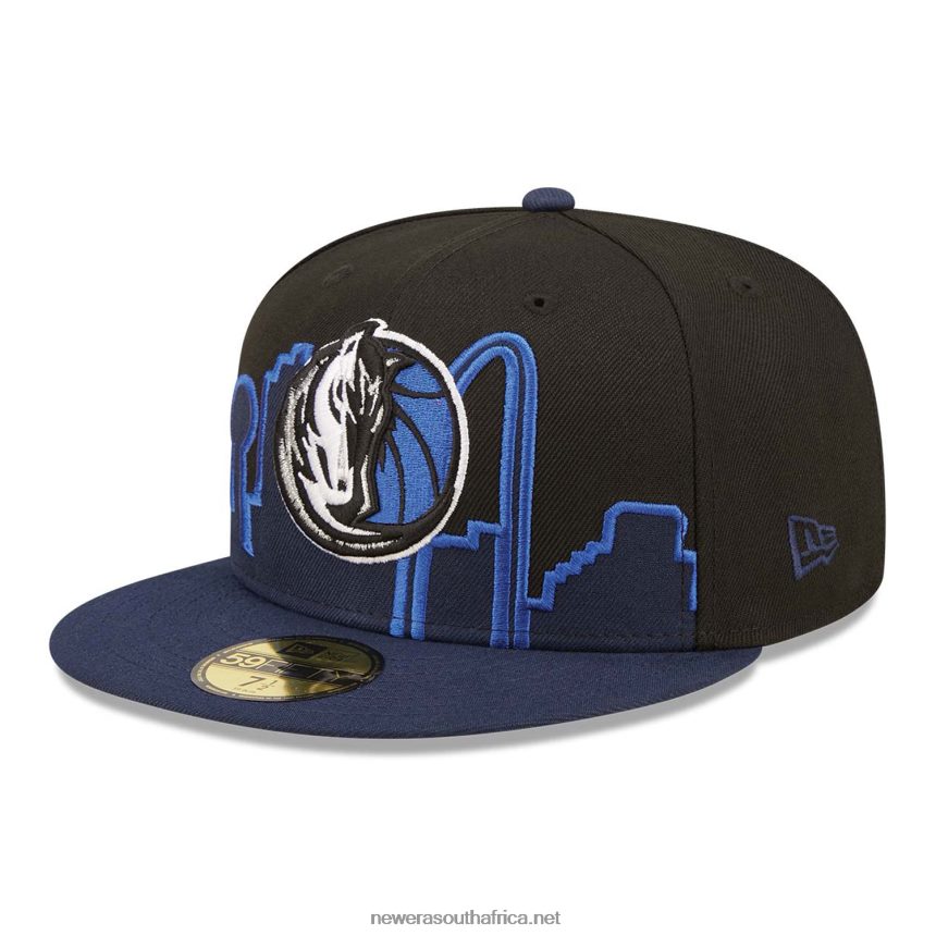 Dallas Mavericks NBA Tip Off 2022 Black 59FIFTY Fitted Cap New Era TRBRBN160