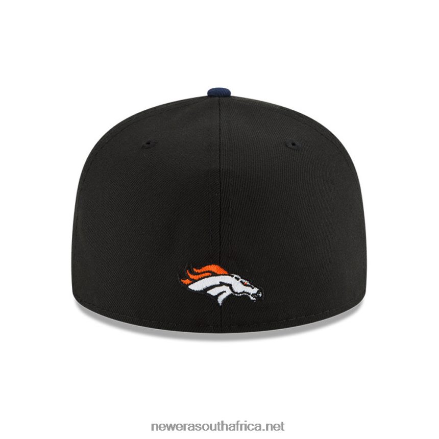 Denver Broncos NFL Draft Black 59FIFTY Fitted Cap New Era TRBRBN369