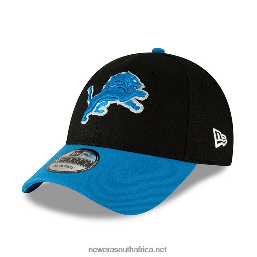 Detroit Lions Contrast Visor The League Black 9FORTY Cap New Era TRBRBN1723