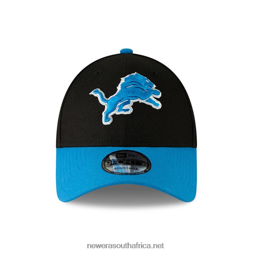 Detroit Lions Contrast Visor The League Black 9FORTY Cap New Era TRBRBN1723