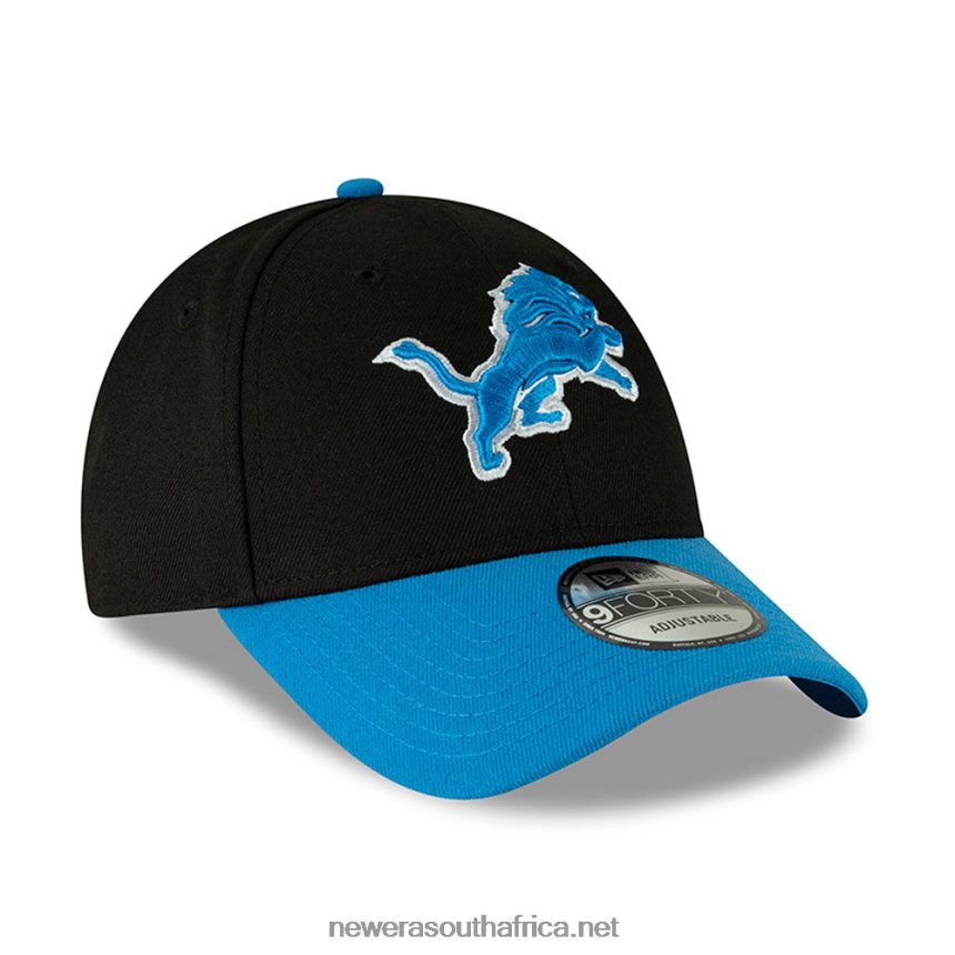 Detroit Lions Contrast Visor The League Black 9FORTY Cap New Era TRBRBN1723