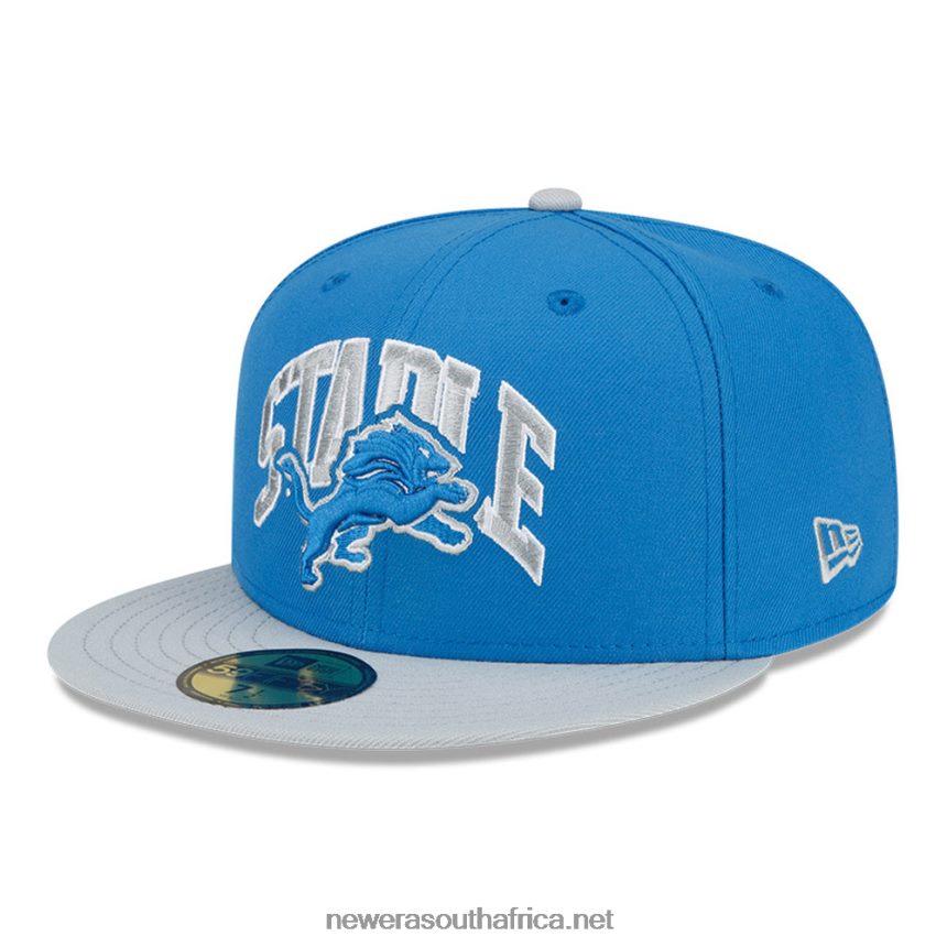 Detroit Lions x Staple Blue 59FIFTY Fitted Cap New Era TRBRBN546