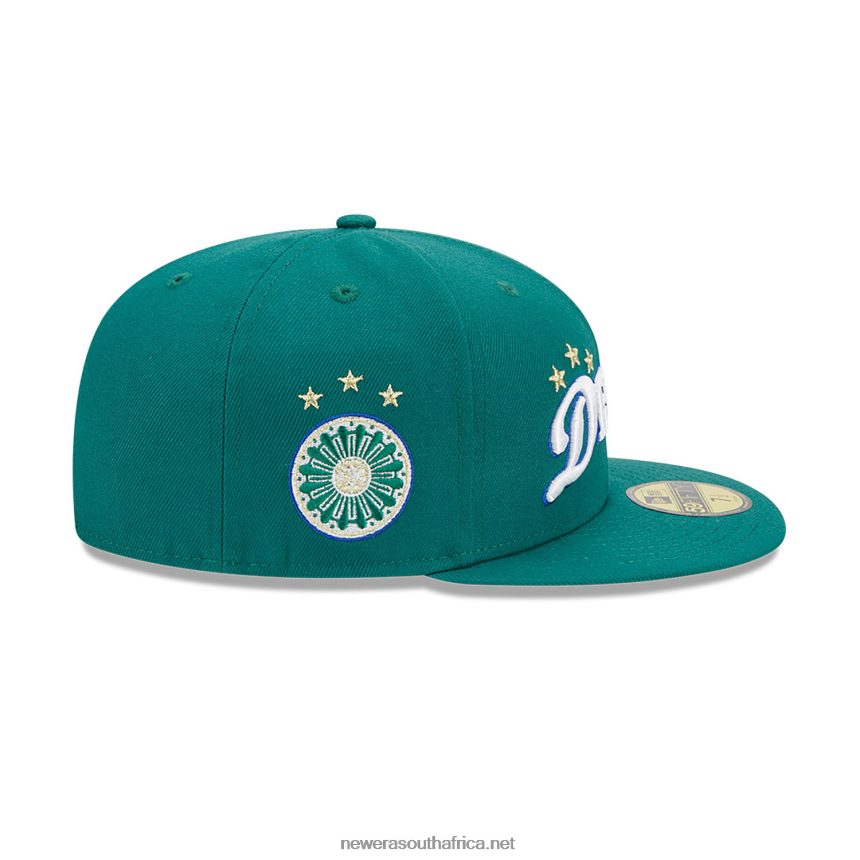 Detroit Pistons Authentics City Green 59FIFTY Fitted Cap New Era TRBRBN27