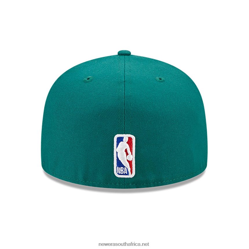 Detroit Pistons Authentics City Green 59FIFTY Fitted Cap New Era TRBRBN27