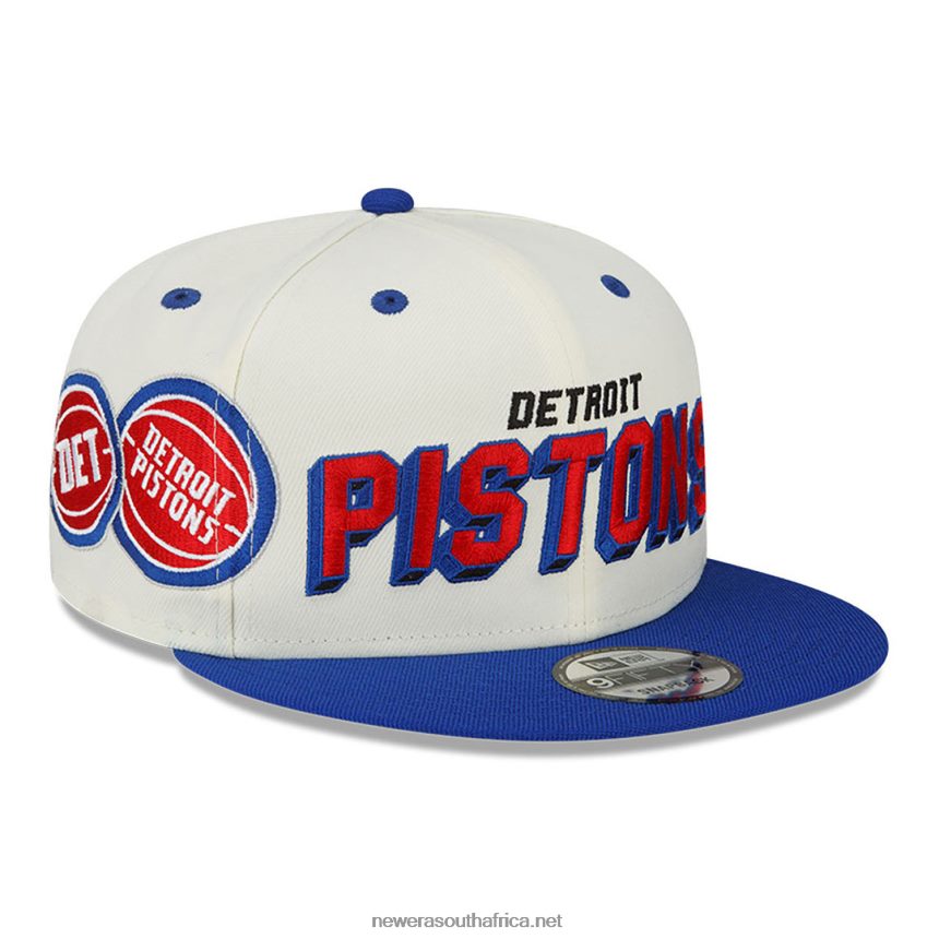 Detroit Pistons Awake White 9FIFTY Snapback New Era TRBRBN2075