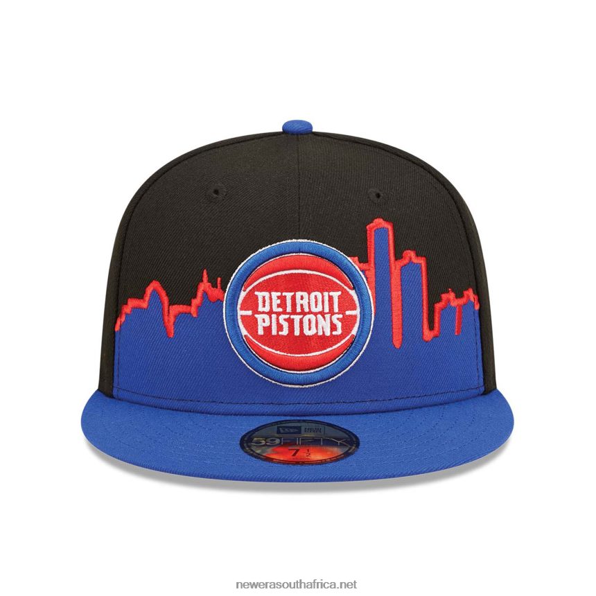 Detroit Pistons NBA Tip Off 2022 Black 59FIFTY Fitted Cap New Era TRBRBN1306