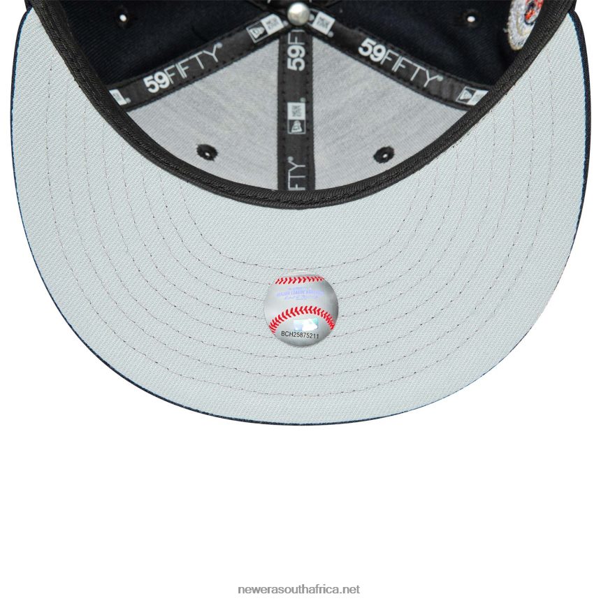 Detroit Tigers 50th Anniversary Navy 59FIFTY Fitted Cap New Era TRBRBN79