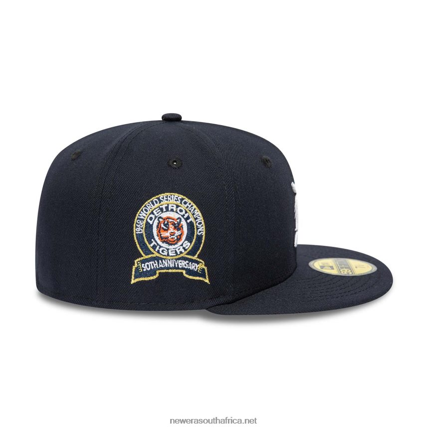 Detroit Tigers 50th Anniversary Navy 59FIFTY Fitted Cap New Era TRBRBN79