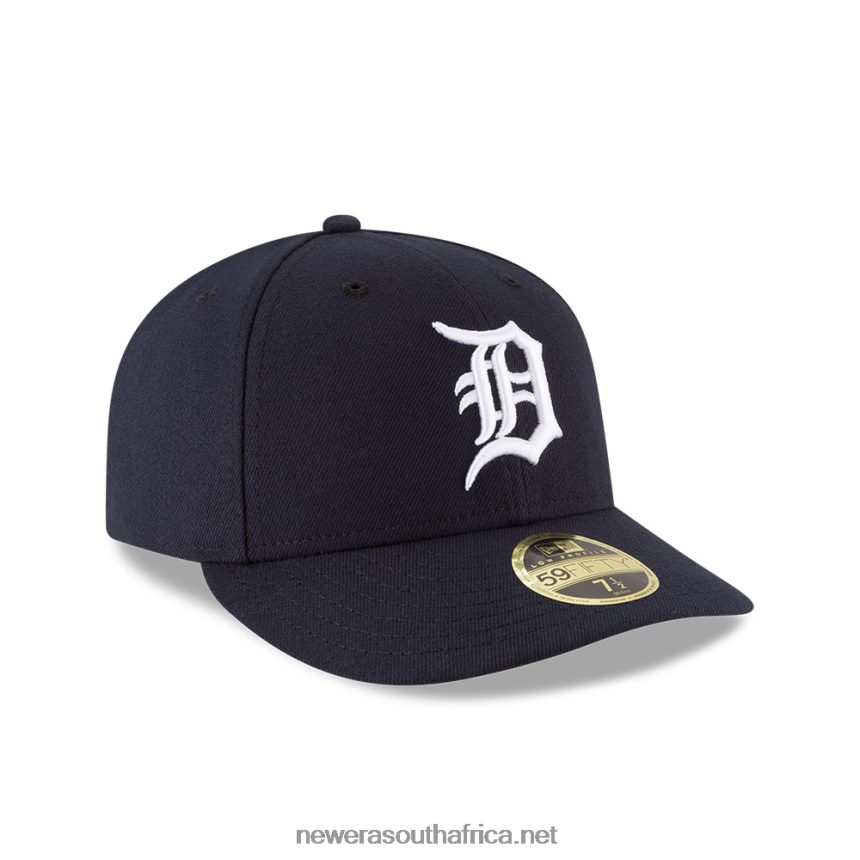 Detroit Tigers Authentic Collection Navy Low Profile 59FIFTY Fitted Cap New Era TRBRBN794