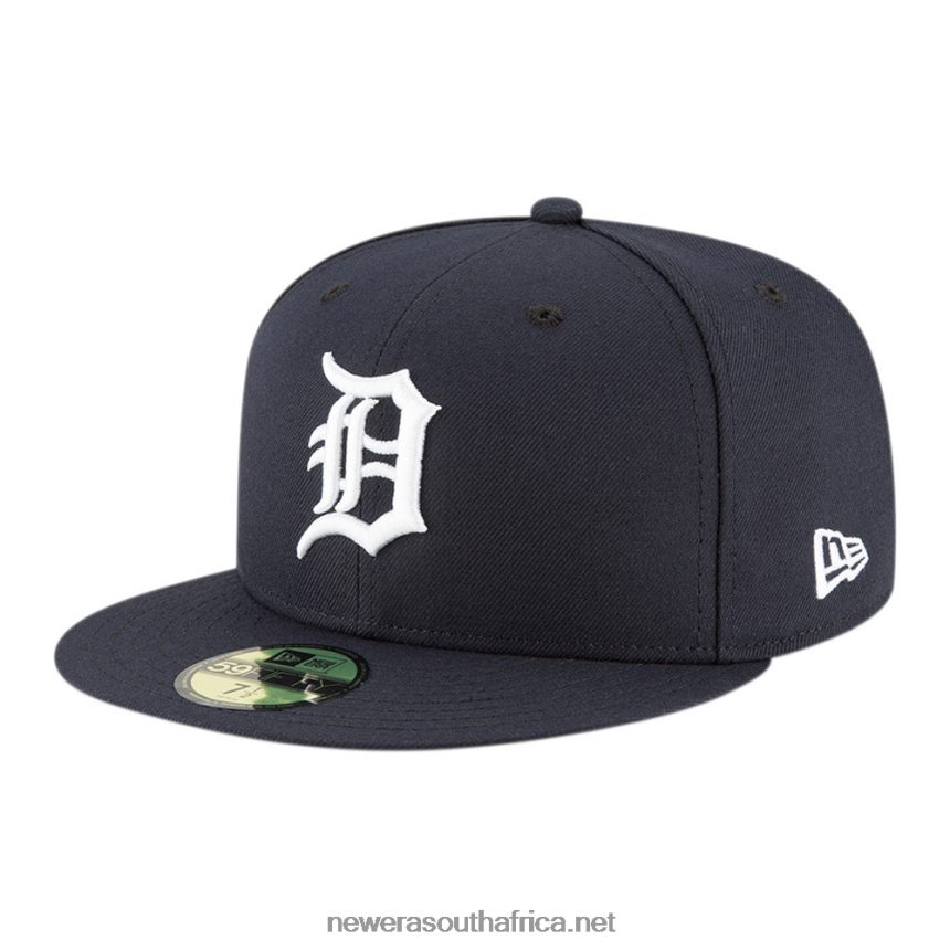 Detroit Tigers Authentic On Field Home Navy 59FIFTY Cap New Era TRBRBN490