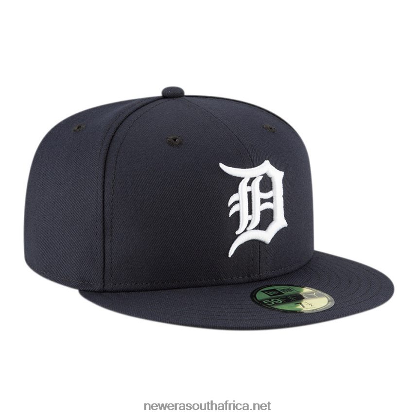Detroit Tigers Authentic On Field Home Navy 59FIFTY Cap New Era TRBRBN490