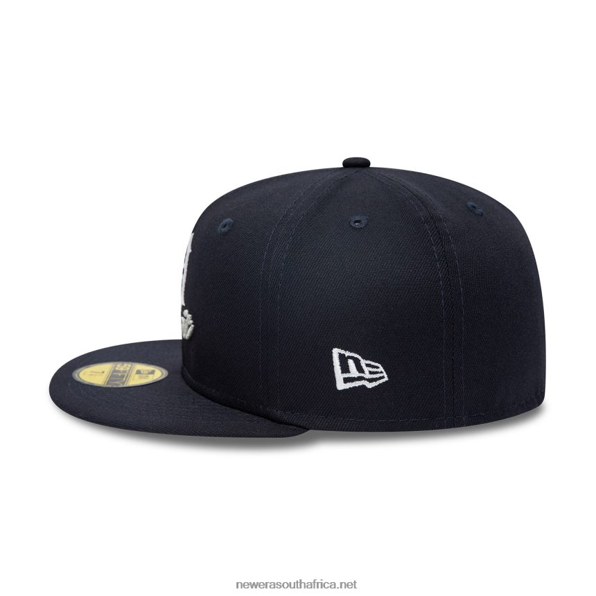 Detroit Tigers Dual Logo Navy 59FIFTY Fitted Cap New Era TRBRBN1283