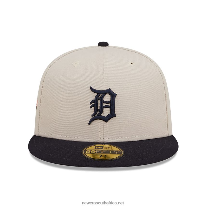 Detroit Tigers Fall Classic White 59FIFTY Fitted Cap New Era TRBRBN37