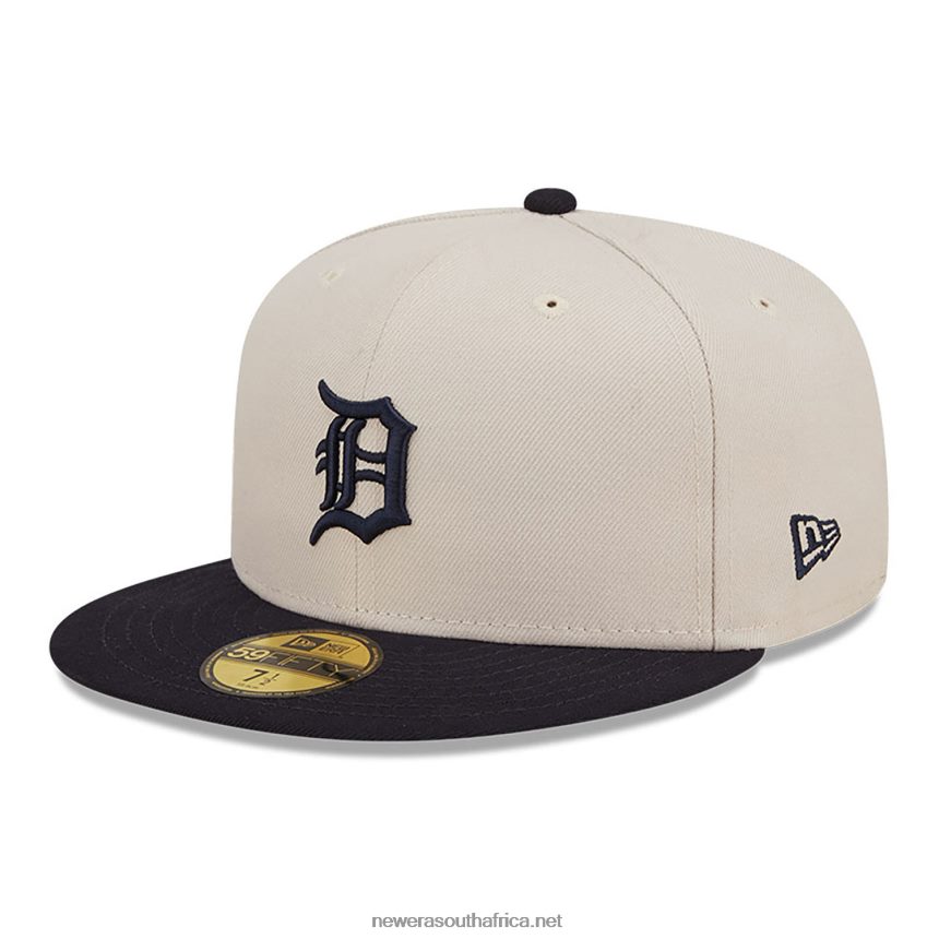 Detroit Tigers Fall Classic White 59FIFTY Fitted Cap New Era TRBRBN37