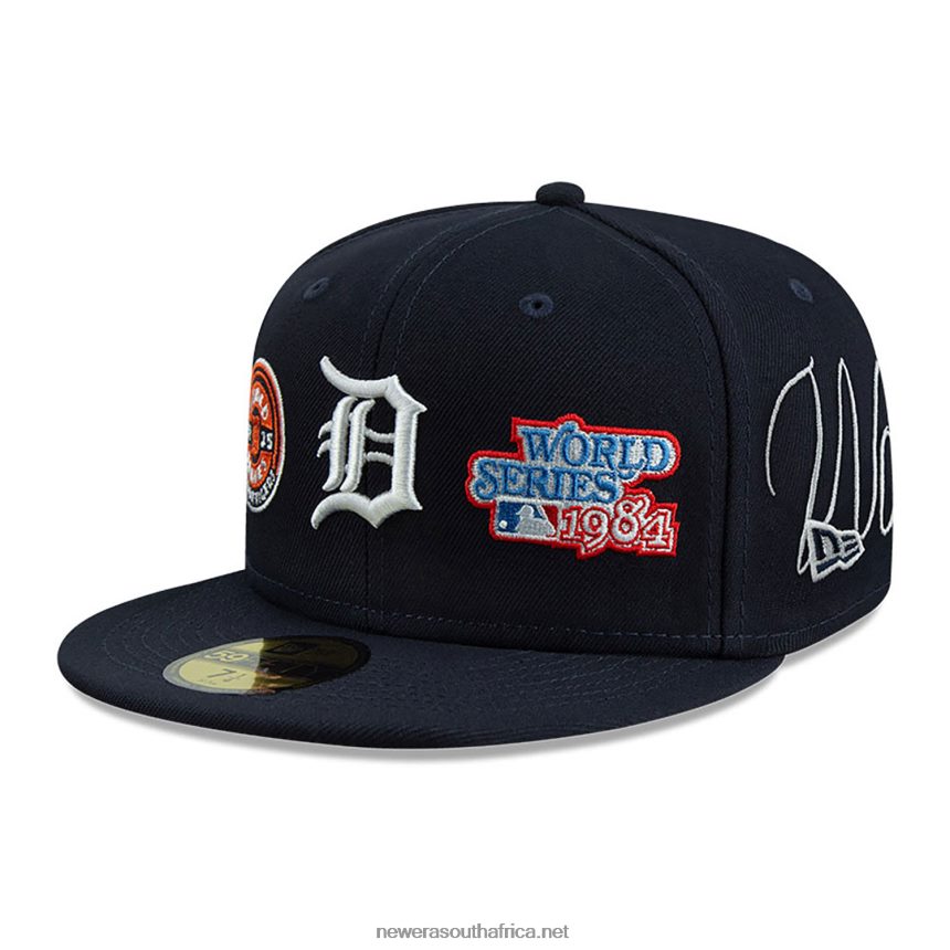 Detroit Tigers Historic Champs Navy 59FIFTY Fitted Cap New Era TRBRBN700