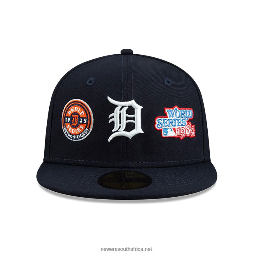Detroit Tigers Historic Champs Navy 59FIFTY Fitted Cap New Era TRBRBN700