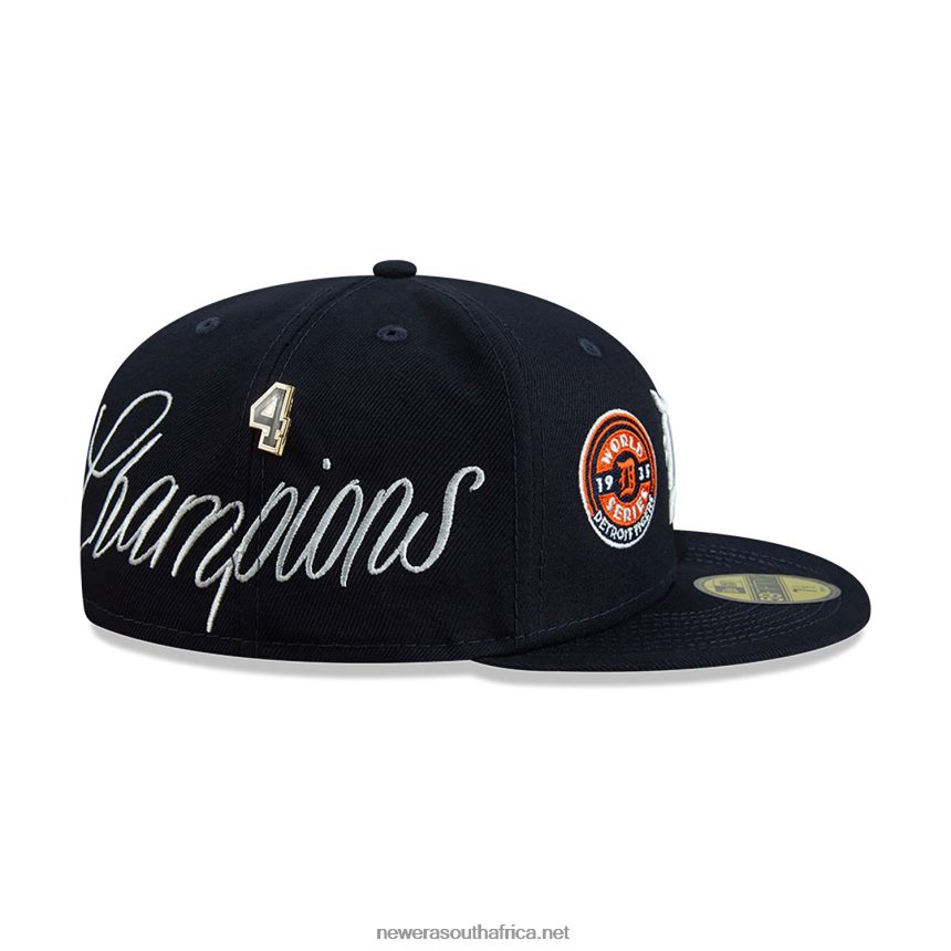 Detroit Tigers Historic Champs Navy 59FIFTY Fitted Cap New Era TRBRBN700
