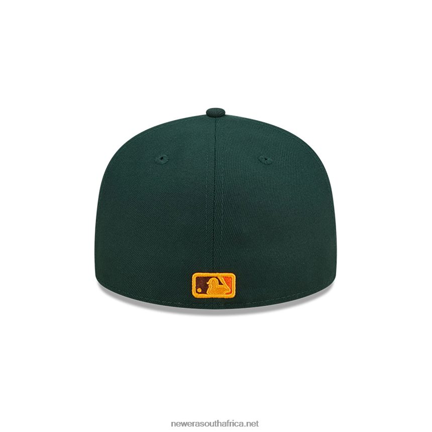 Detroit Tigers Leafy Dark Green 59FIFTY Fitted Cap New Era TRBRBN774