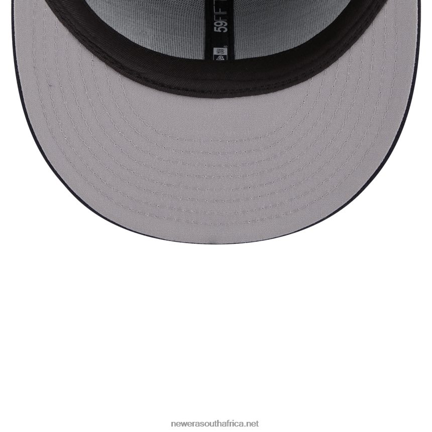 Detroit Tigers MLB Clubhouse Blue 59FIFTY Fitted Cap New Era TRBRBN1104