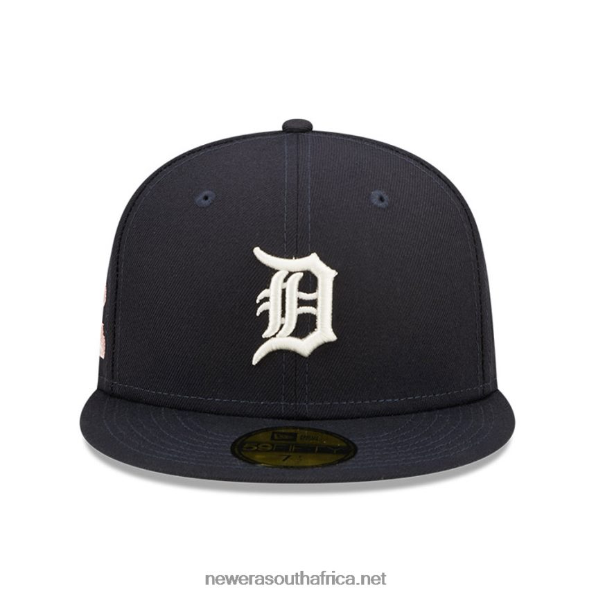 Detroit Tigers MLB Pop Sweat Navy 59FIFTY Fitted Cap New Era TRBRBN724