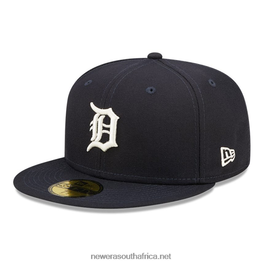 Detroit Tigers MLB Pop Sweat Navy 59FIFTY Fitted Cap New Era TRBRBN724