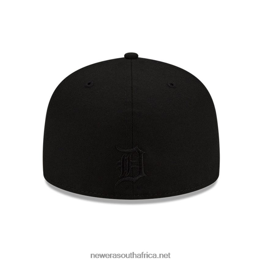 Detroit Tigers MLB Team Fire Black 59FIFTY Cap New Era TRBRBN698