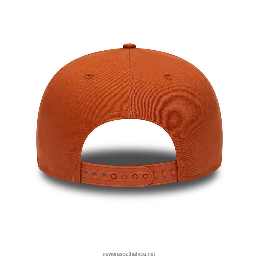 Detroit Tigers Side Patch Medium Brown 9FIFTY Snapback Cap New Era TRBRBN2087