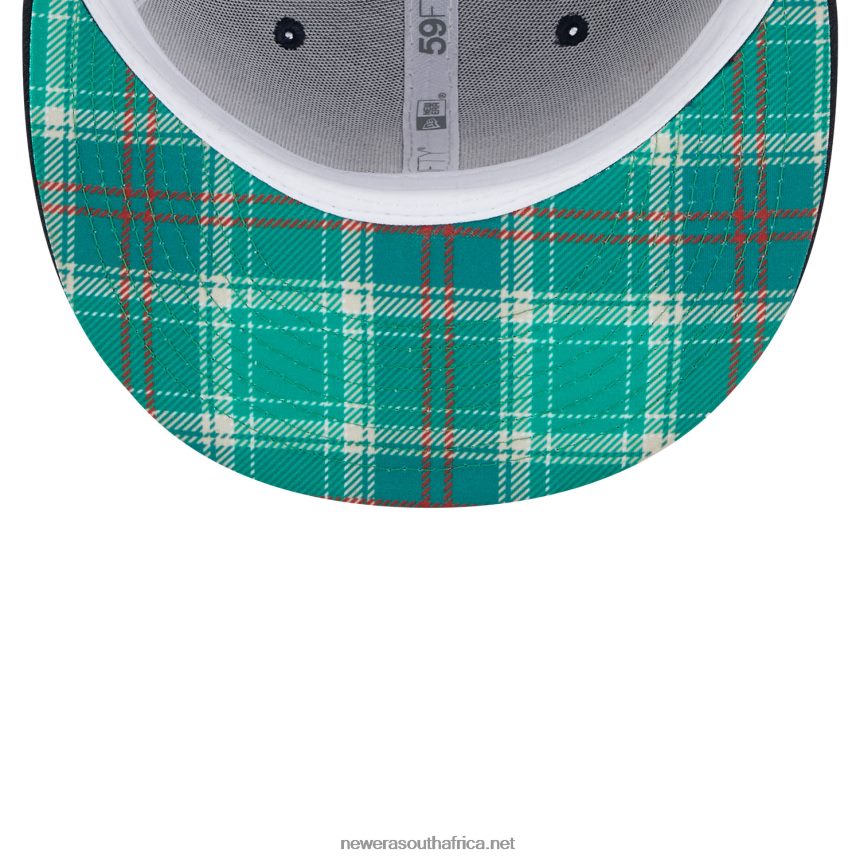 Detroit Tigers State Tartan Navy 59FIFTY Fitted Cap New Era TRBRBN934