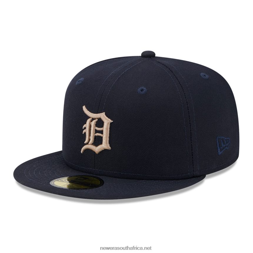 Detroit Tigers State Tartan Navy 59FIFTY Fitted Cap New Era TRBRBN934