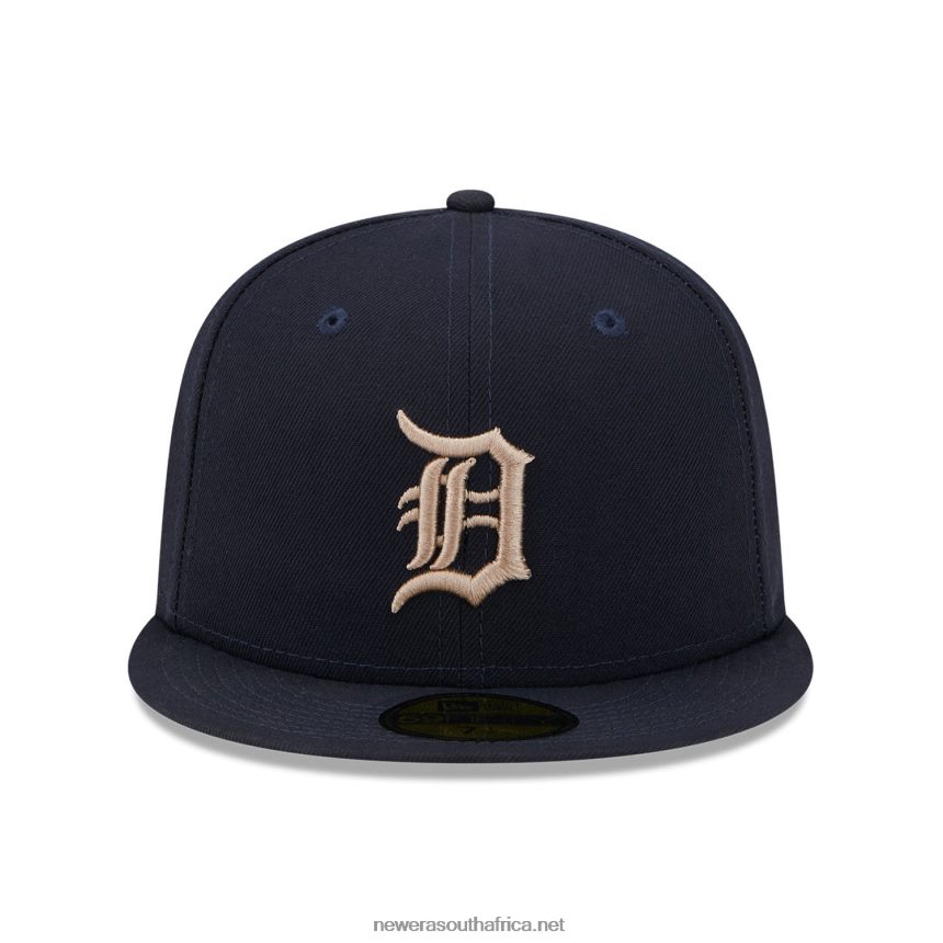 Detroit Tigers State Tartan Navy 59FIFTY Fitted Cap New Era TRBRBN934