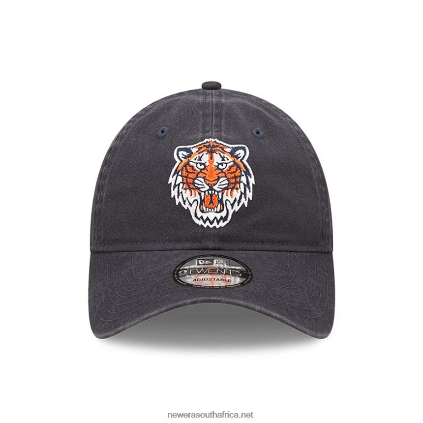 Detroit Tigers Team Patch Blue 9TWENTY Adjustable Cap New Era TRBRBN2226