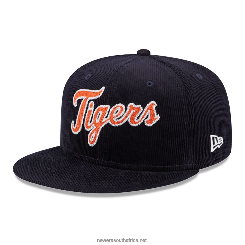 Detroit Tigers Vintage Cord Navy 59FIFTY Fitted Cap New Era TRBRBN385