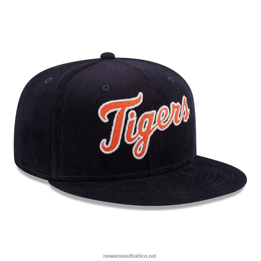 Detroit Tigers Vintage Cord Navy 59FIFTY Fitted Cap New Era TRBRBN385